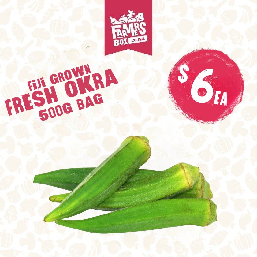 OKRA FIJI 500G BAG (Okara)
