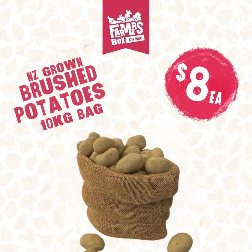 10KG BRUSHED/MULTIPURPOSE  POTATOES BAG (riwai)