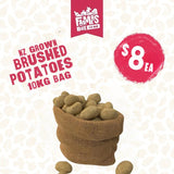10KG BRUSHED/MULTIPURPOSE  POTATOES BAG (riwai)