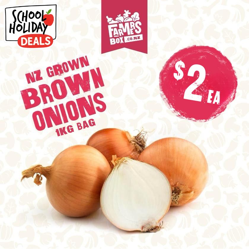 ONIONS BROWN 1KG BAG (Aniani)