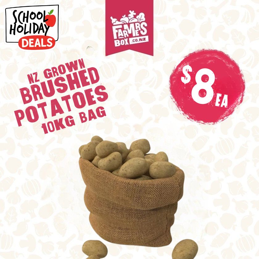 10KG BRUSHED/MULTIPURPOSE  POTATOES BAG (riwai)
