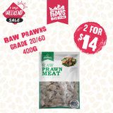 Frozen Prawn Meat Raw Van Bkn 20/60 400GMS