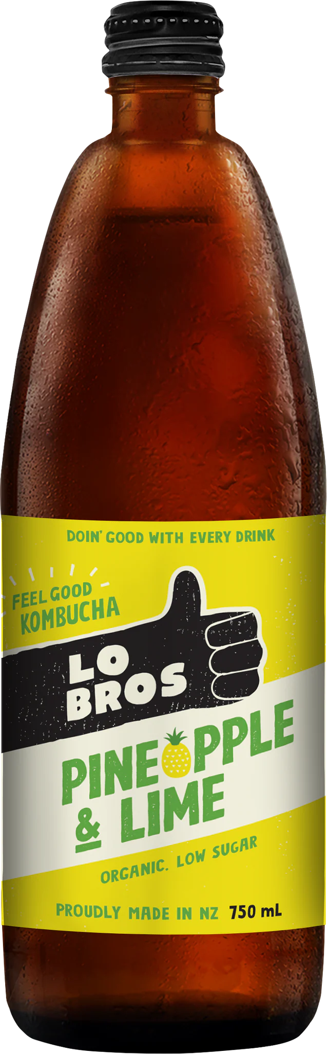 LO BROS ORGANIC KOMBUCHA 750ML