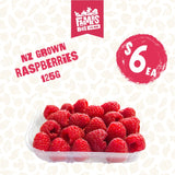 BERRIES RASPBERRIES PP 125G PUNNET (Raspberi)