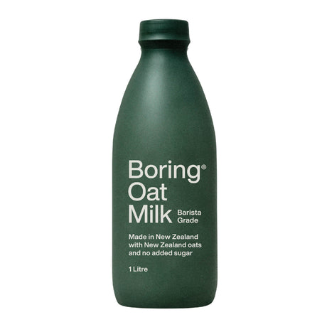 Boring Oat Milk Barista Grade 1L bottle - Dairy & Eggs -    Farmers Box.
