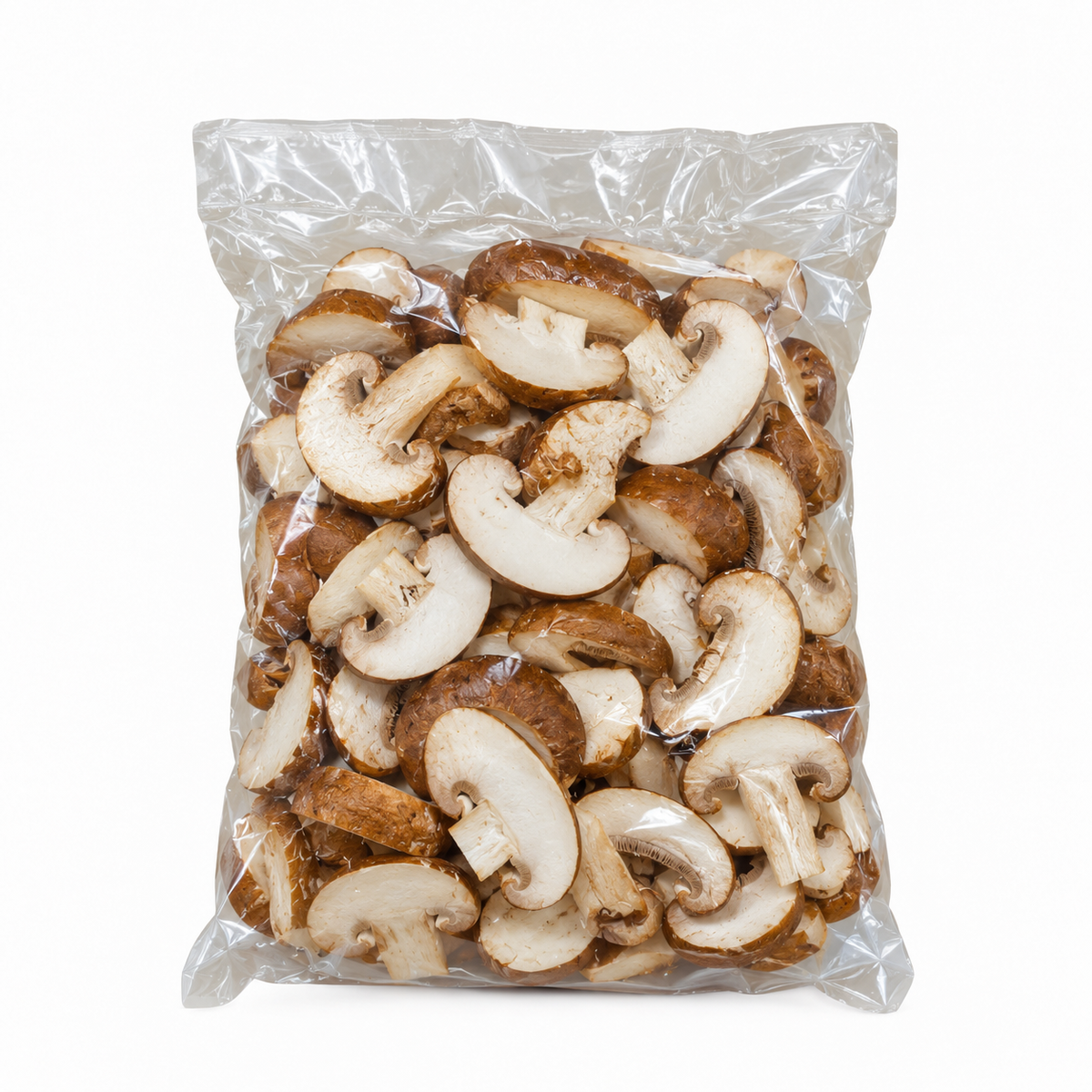 Mushrooms brown button sliced 300gm (Harore)