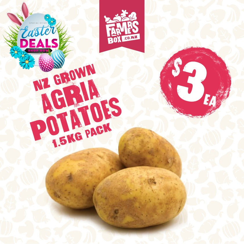 POTATOES AGRIA 1.5KG BAG ( Rīwai Agria)
