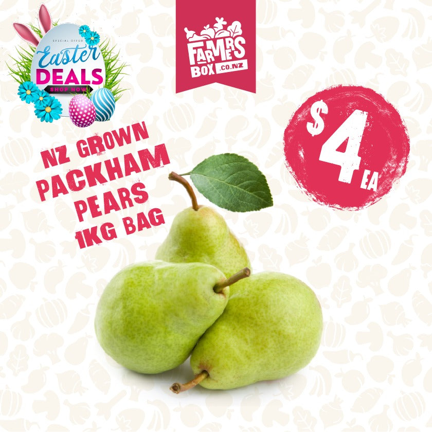 PEARS PACKHAM 1KG BAG