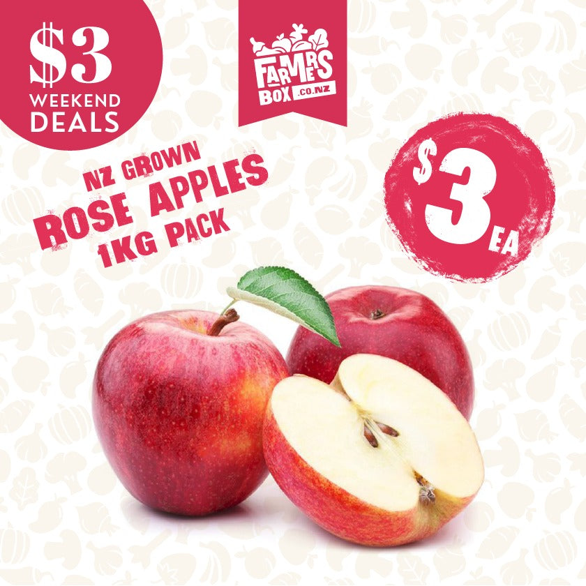 APPLES ROSE 1KG BAG (SMALL SIZE)