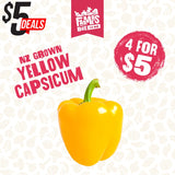 CAPSICUM YELLOW (Kowhai Kaupapa)
