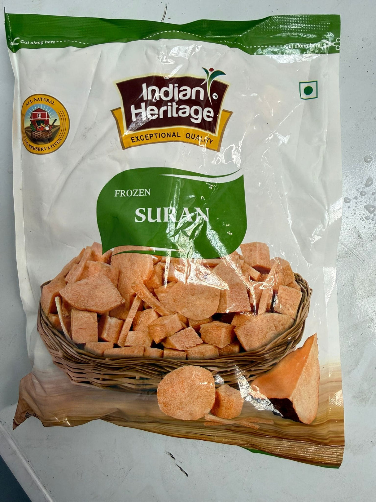 Frozen Suran 312g (Indian Heritage) - Frozen Fruits & Veggies -    Farmers Box.