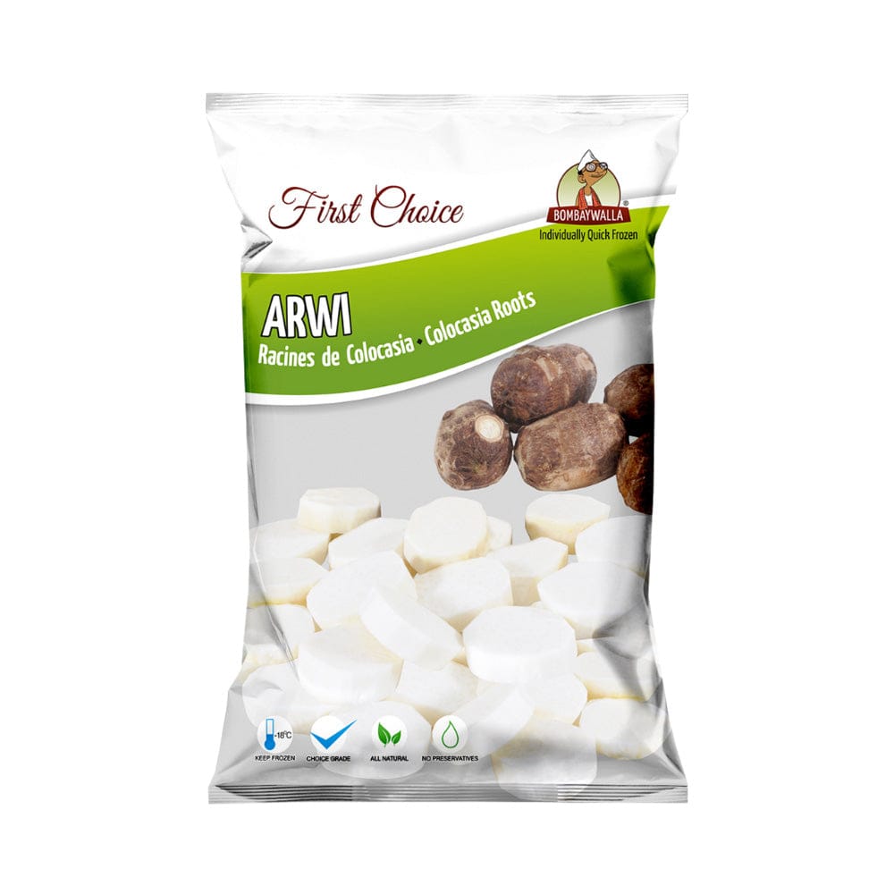 Bombaywalla Frozen Arwi Cut 1Kg - Frozen Fruits & Veggies -    Farmers Box.