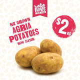 POTATOES AGRIA 1KG BAG ( Rīwai Agria)