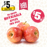 APPLES ROYAL GALA 2KG BAG (aporo royal gala)