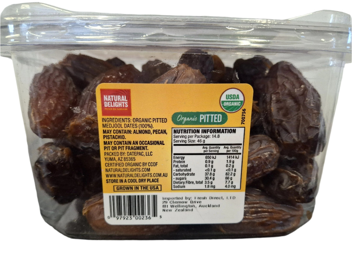 ORGANIC DATES MEDJOOL PITTED 680GM (rā)