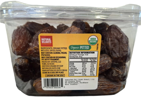 ORGANIC DATES MEDJOOL PITTED 680GM (rā)