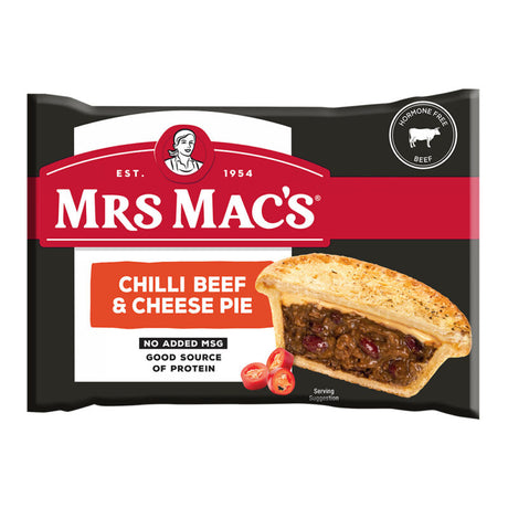 Pie Chilli Beef & Cheese 175gm - Ready to Eat Meals -    Farmers Box.