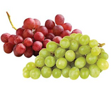GRAPES BI-COLOUR (GREEN/RED) 500GM PP SEEDLESS (karepe rua-tae -matomato/whero)