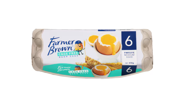 EGGS CAGE FREE 12 PACK SIZE 6