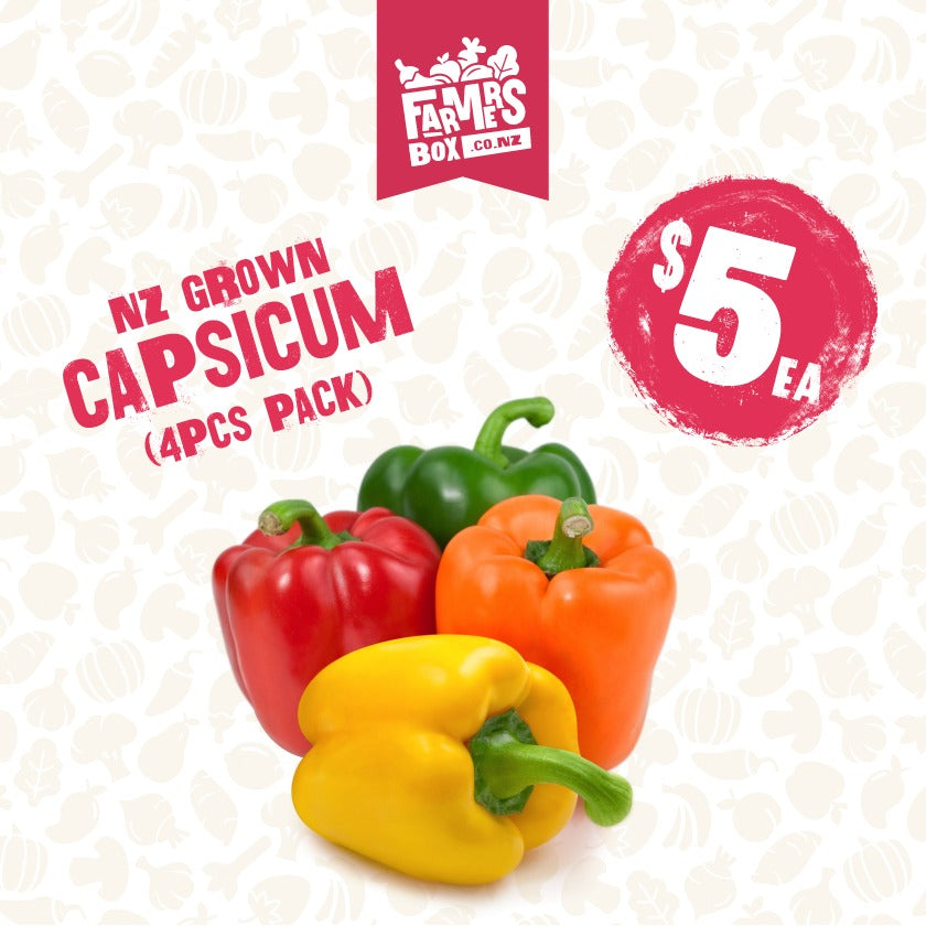 CAPSICUM MIXED 4PCS PP (Kāpeti Kua Konatunatua)