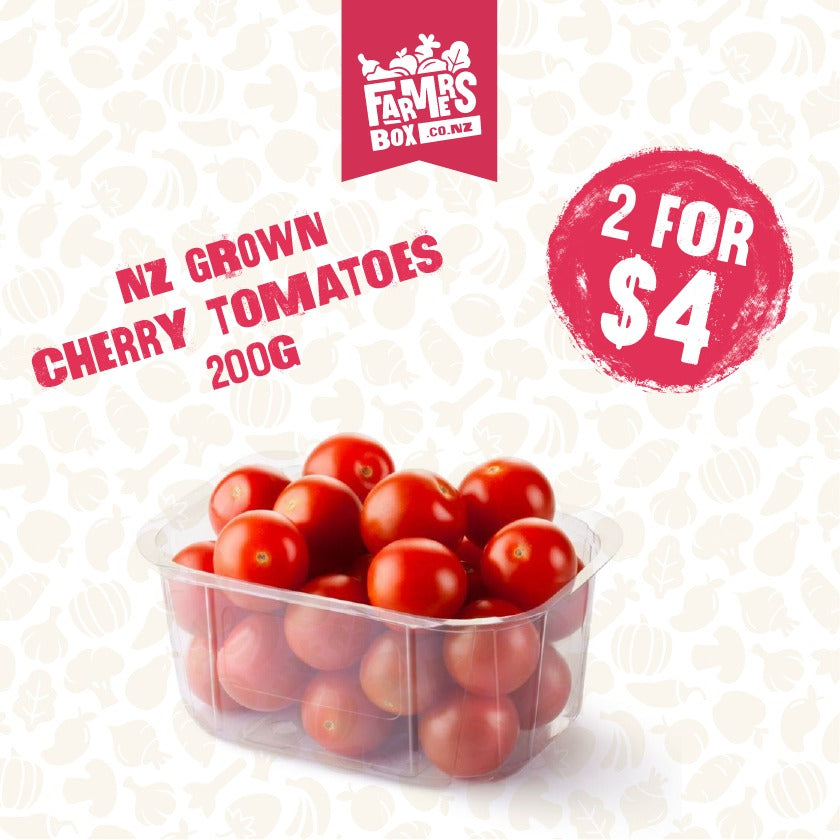 TOMATOES CHERRY 200G PUNNET(here tōmato punnet)