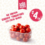 TOMATOES CHERRY 200-250G PUNNET(here tōmato punnet)