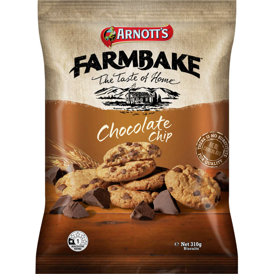 ARNOTT'S FARMBAKE COOKIES 310G
