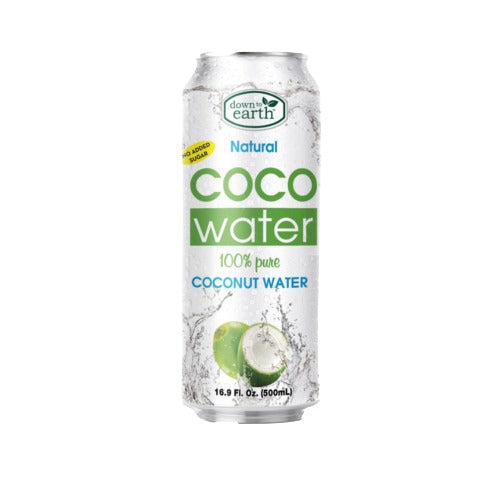 DOWN TO EARTH - COCONUT WATER NATURAL 500ML