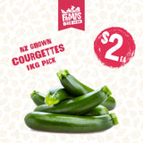 COURGETTES BAG 1KG (Kōtiti)