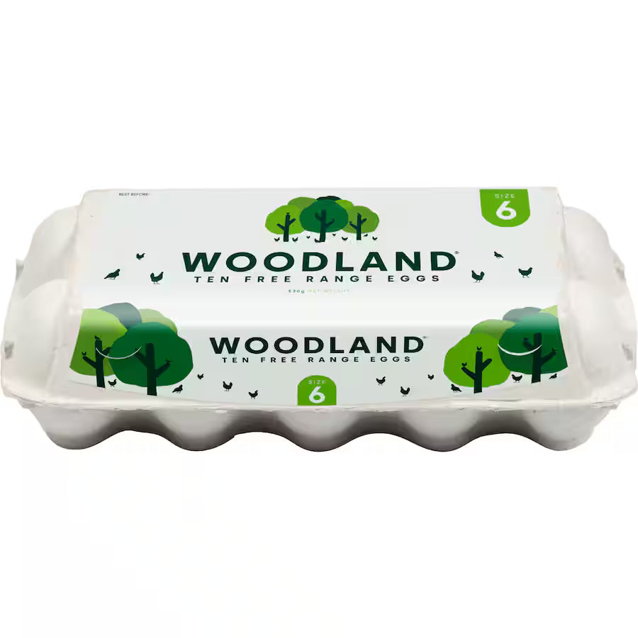 EGGS FREE RANGE 10 PACK SIZE 6