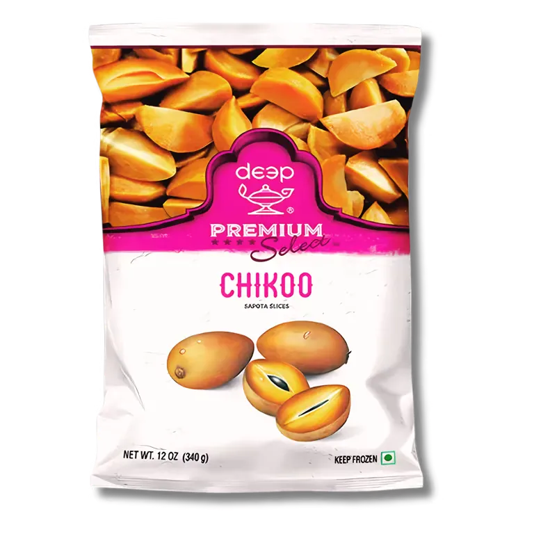 Frozen Chikoo (Sapota Slices) 340g (Deep) - Frozen Fruits & Veggies -    Farmers Box.