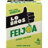 LO BROS ORGANIC KOMBUCHA 4x CAN 250ML