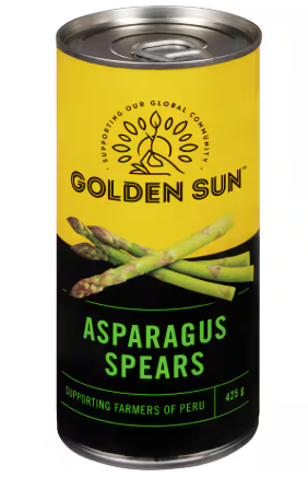 GOLDEN SUN ASPARAGUS SPEARS 425G