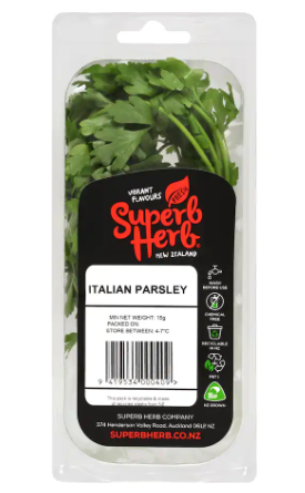 HERBS CUT ITALIAN PARSLEY SH 15G - Herbs & Spices -    Farmers Box.