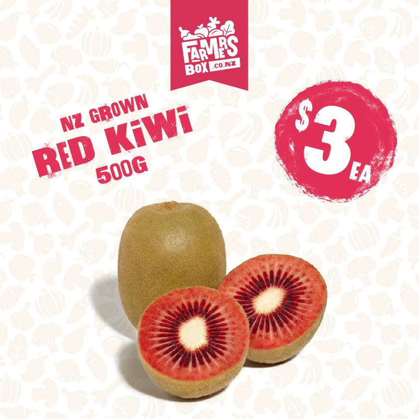 KIWIFRUIT RED 500GM (hua kiwi whero)