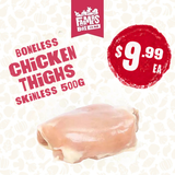 Chicken Thighs Boneless Skinless 500gm