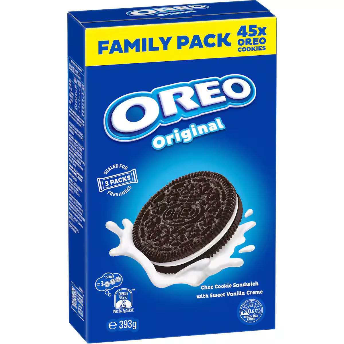 OREO ORIGINAL FAMILY PACK 393G - Flours & Baking -    Farmers Box.