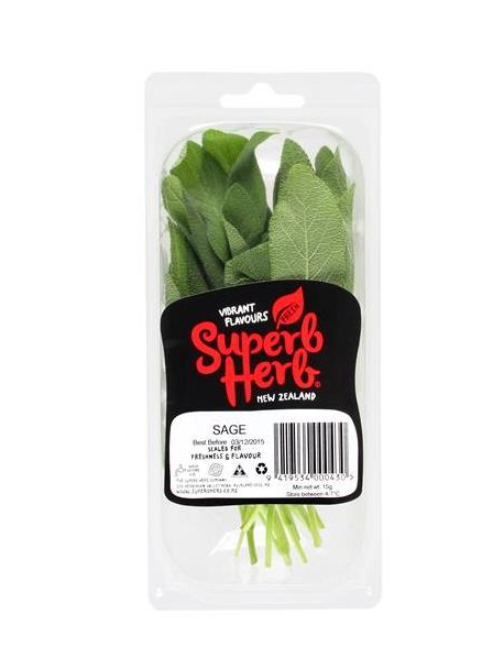 HERBS CUT SAGE SH PP 15G - Herbs & Spices -    Farmers Box.