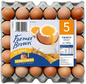 EGGS SIZE 5 - 30CT (HĒKI)