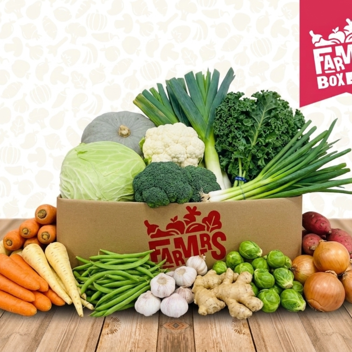Winter Vegetable Box – Fresh Seasonal Produce | Free Delivery – Farmers Box