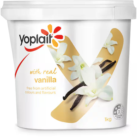 Yoplait Yoghurt Vanilla 1kg - Dairy & Eggs -    Farmers Box.